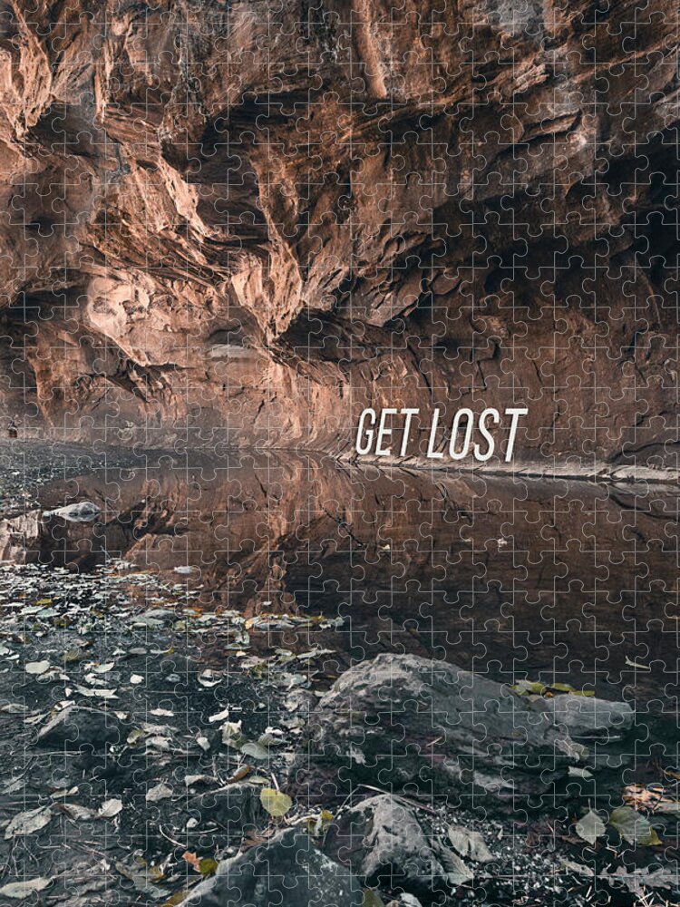 Desert Jigsaw Puzzle featuring the photograph Get Lost by Carmen Kern