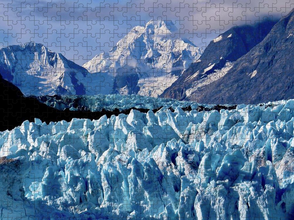 Alaska Jigsaw Puzzle featuring the photograph Glacier Bay 9 Photograph by Kimberly Walker