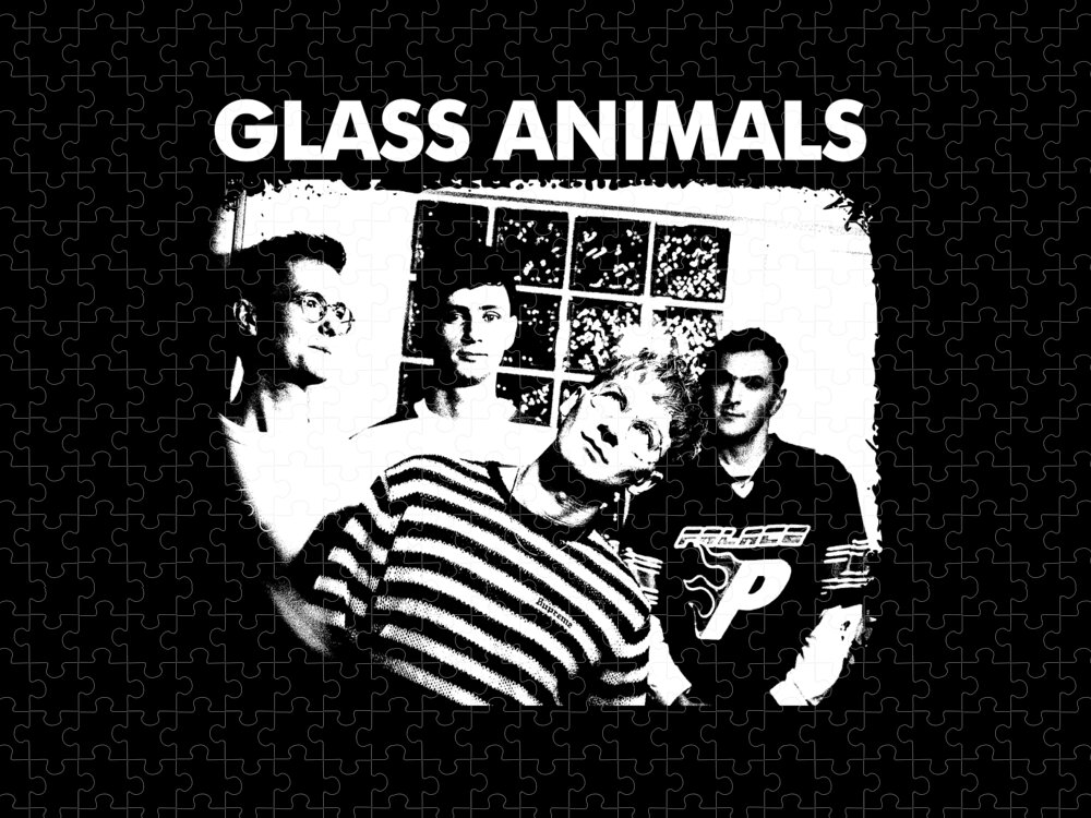 Glass Animals Band Jigsaw Puzzle by Margaret L Mumma - Pixels