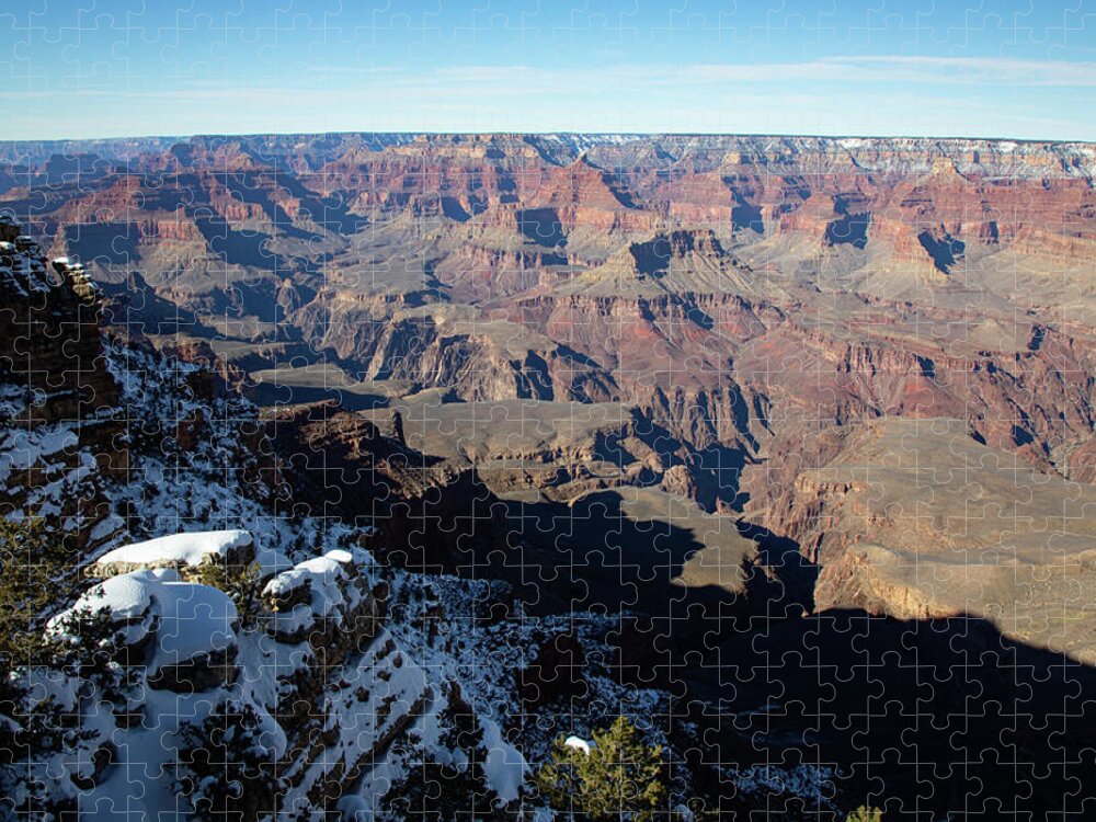 Grand Canyon Jigsaw Puzzle featuring the photograph Grand Canyon #12 by Steve Templeton
