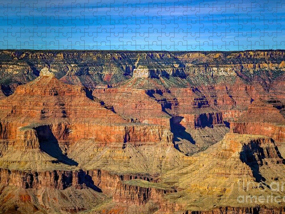 Jon Burch Jigsaw Puzzle featuring the photograph Grand Canyon Close Up by Jon Burch Photography