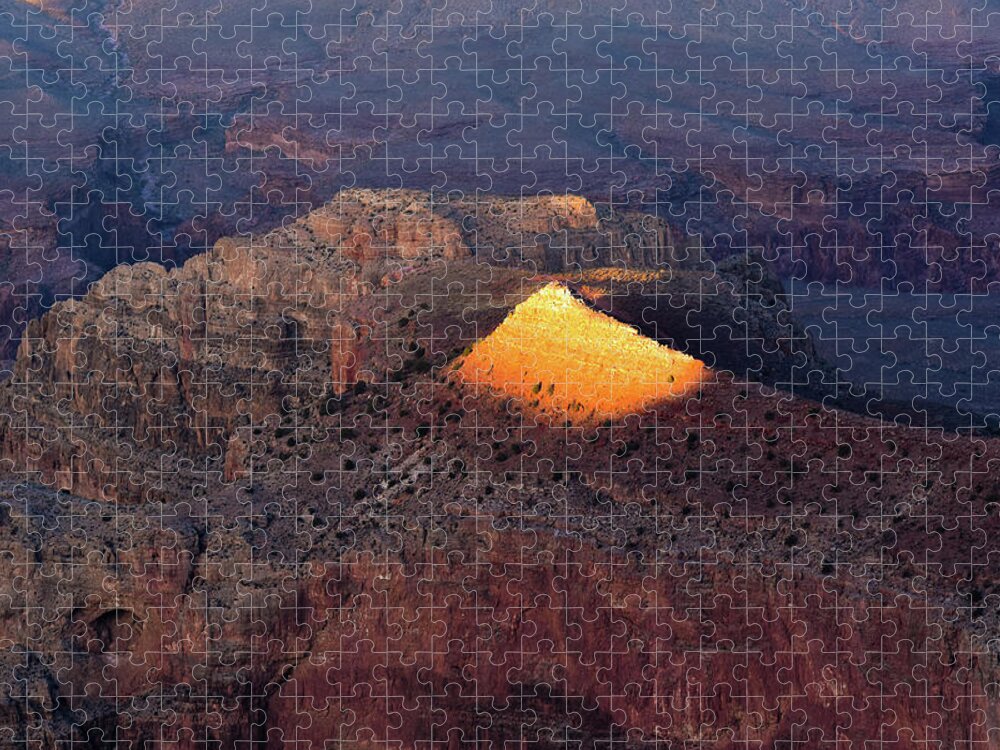 Grand Canyon Jigsaw Puzzle featuring the photograph Grand Canyon Light by Susie Loechler