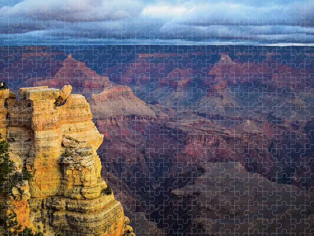 Grand Canyon Jigsaw Puzzle featuring the photograph Grand Canyon Morning by Susie Loechler