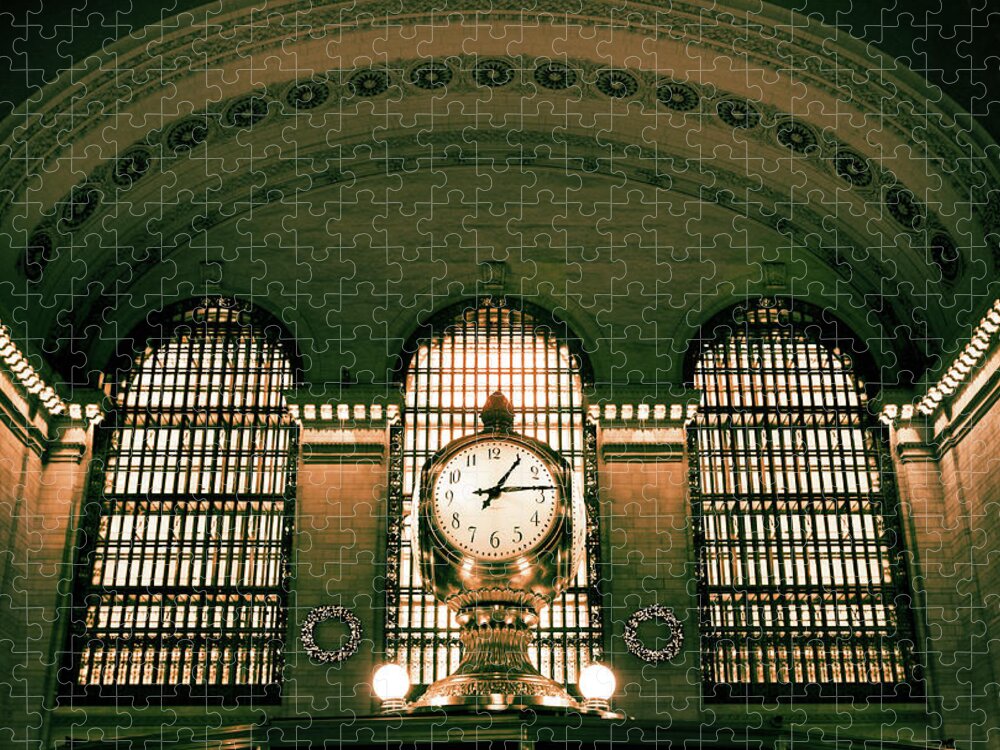 Grand Central Terminal Jigsaw Puzzle featuring the photograph Grand Central by Jessica Jenney