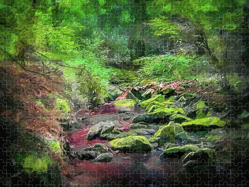 North Carolina Jigsaw Puzzle featuring the photograph Greens the Thing ap by Dan Carmichael