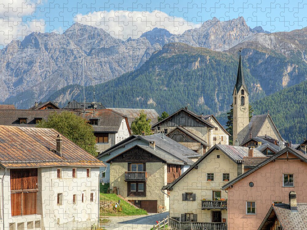 Guarda - Switzerland Jigsaw Puzzle by Joana Kruse - Pixels
