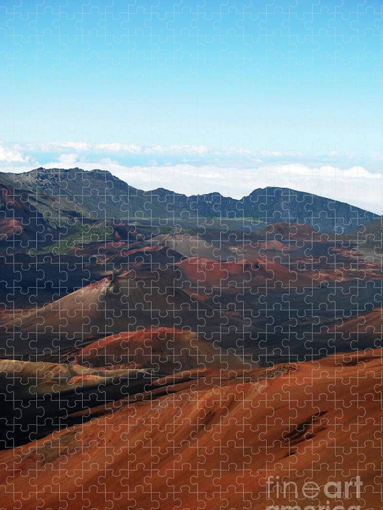 Photography Jigsaw Puzzle featuring the photograph Haleakala, Maui 007 by Stephanie Gambini