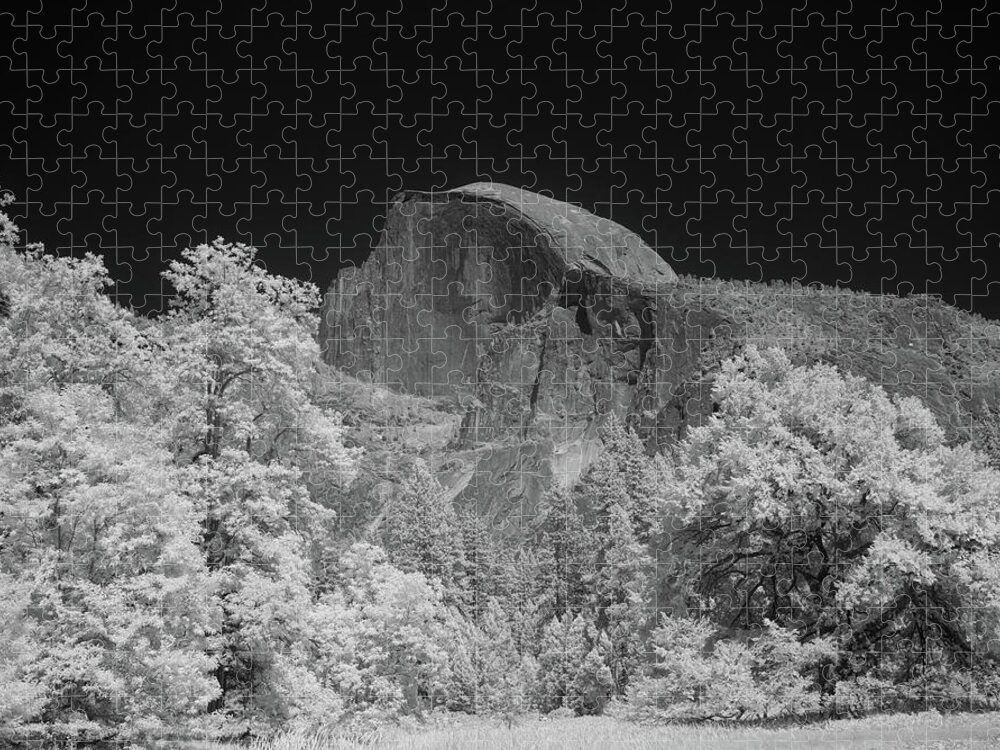 Half Dome Jigsaw Puzzle featuring the photograph Half Dome in Yosemite National Park California by Carol Highsmith