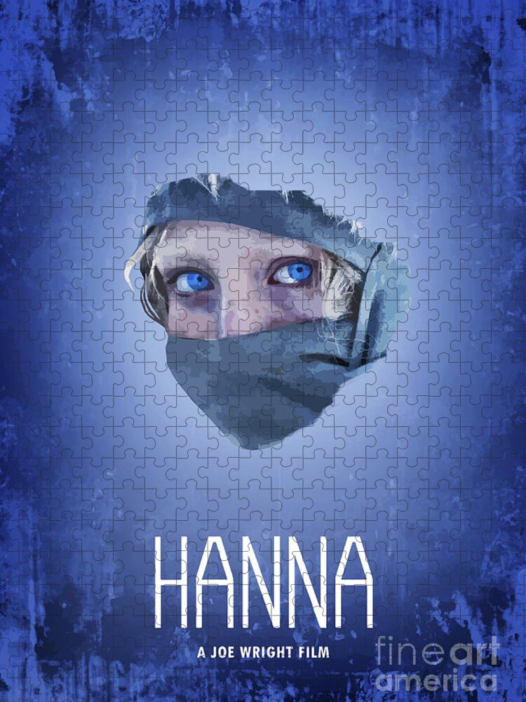 Movie Poster Jigsaw Puzzle featuring the digital art Hanna by Bo Kev