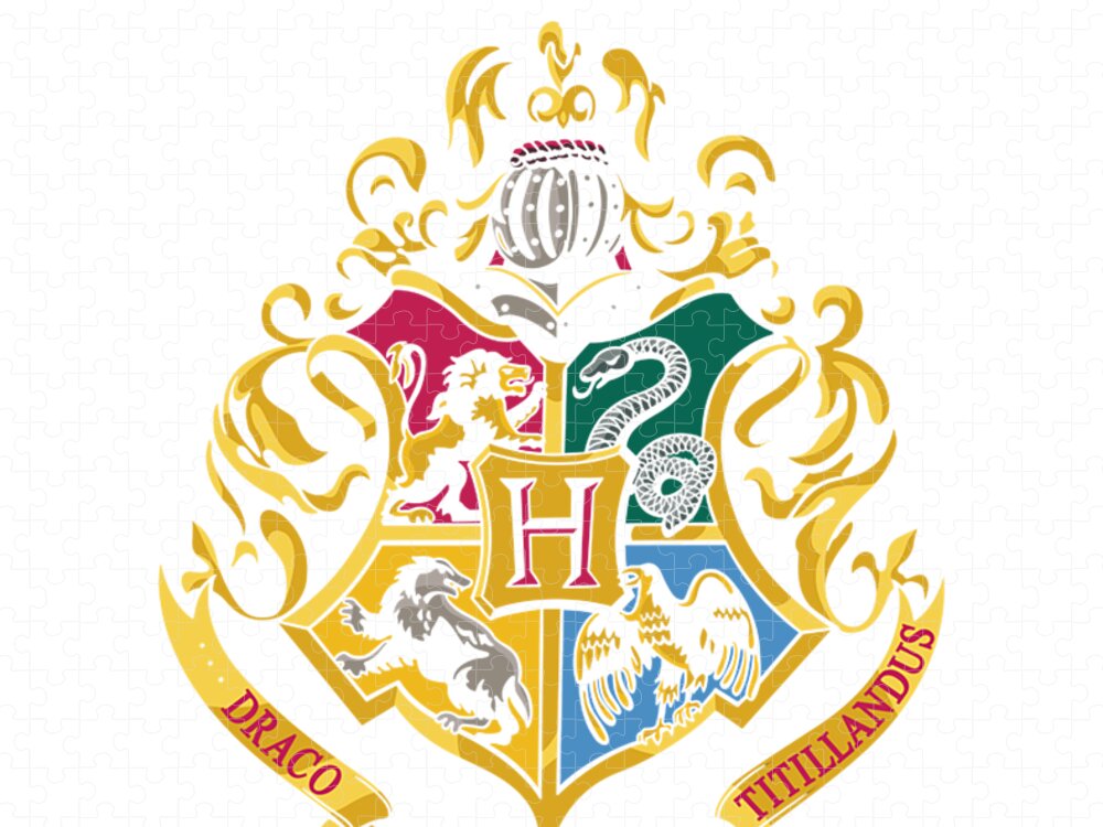 Jigsaw puzzle Entertainment Harry Potter Hogwarts School Crest 1000 piece NEW 