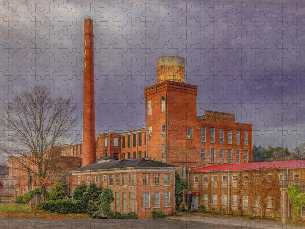 Cleveland Jigsaw Puzzle featuring the photograph Historic Hardwick Woolen Mill, Tennessee by Marcy Wielfaert