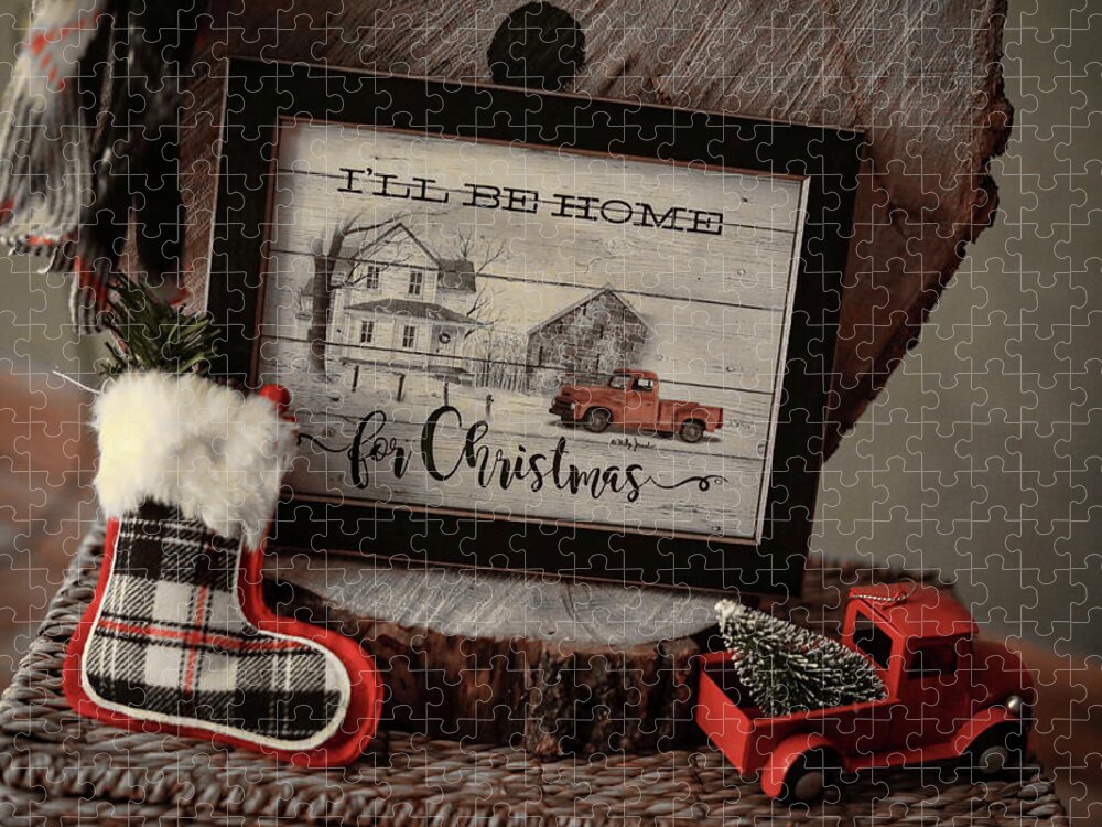 Christmas Jigsaw Puzzle featuring the photograph Home For Christmas by Scott Burd