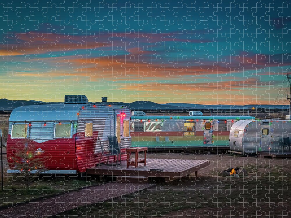 © 2020 Lou Novick All Rights Reversed Jigsaw Puzzle featuring the photograph Home for the Holidays by Lou Novick