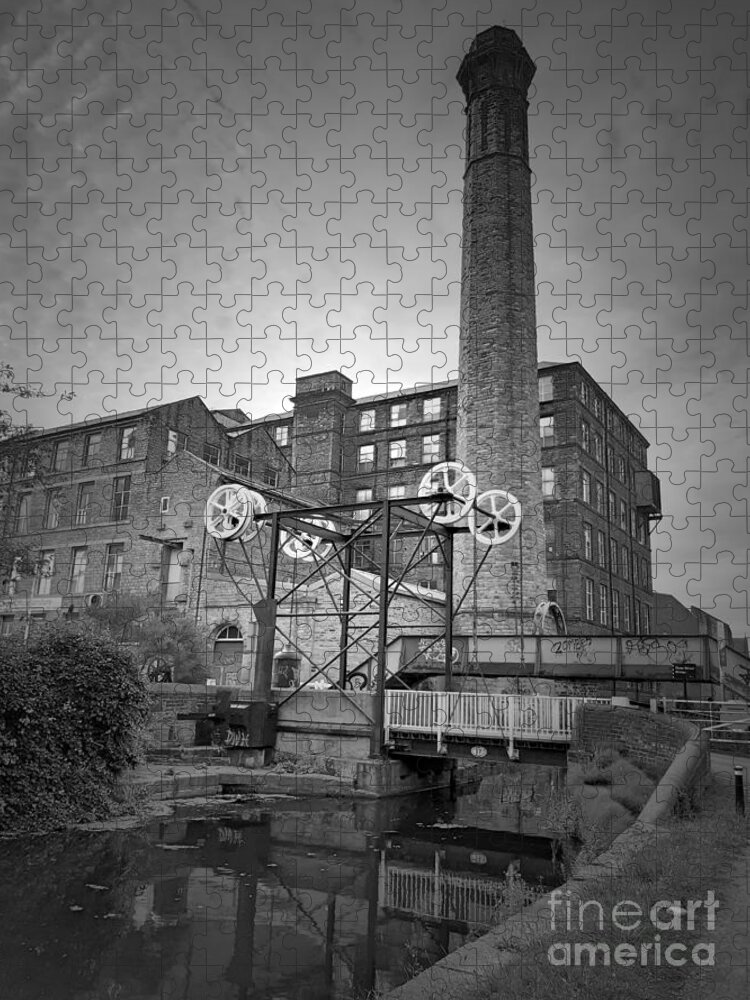 Industrial Jigsaw Puzzle featuring the photograph Huddersfield Wool Mill by Gemma Reece-Holloway