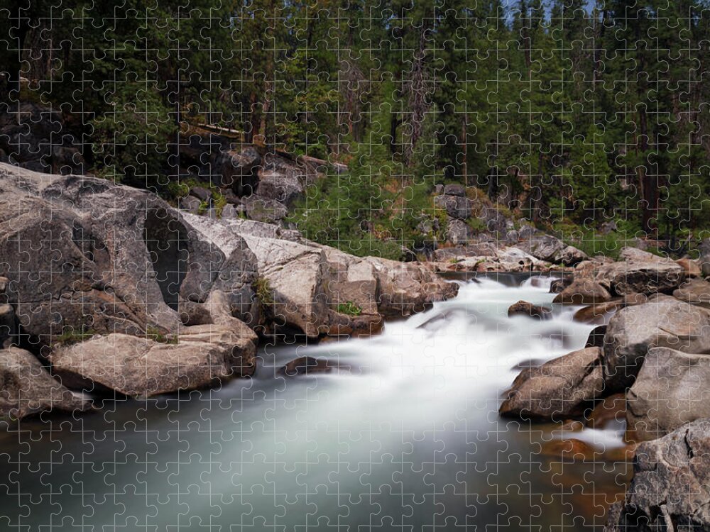 Stanislaus River Jigsaw Puzzle featuring the photograph If You Can Find It In Your Heart by Laurie Search