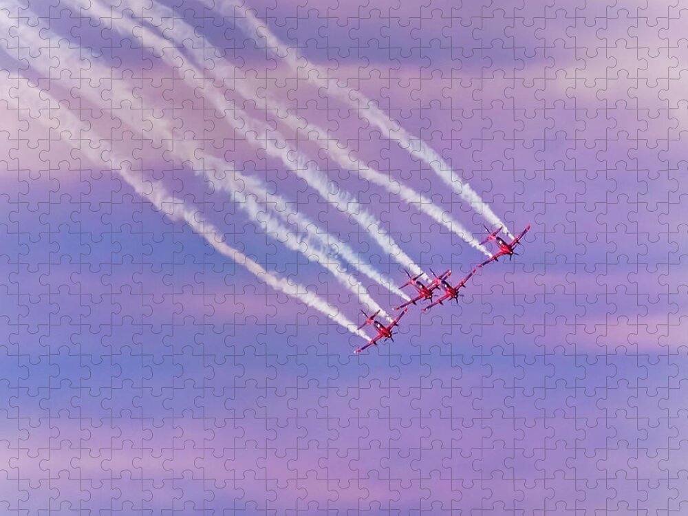 Air Tricks Jigsaw Puzzle featuring the photograph Incoming by Az Jackson