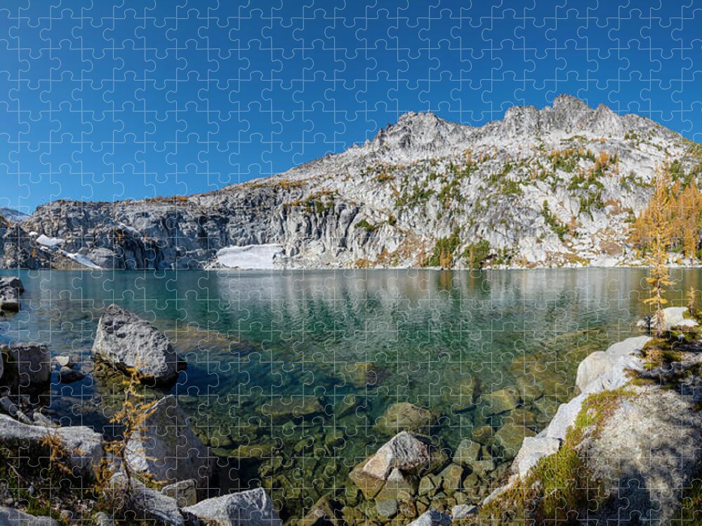 Core Jigsaw Puzzle featuring the photograph Inspiration Lake 3 by Pelo Blanco Photo