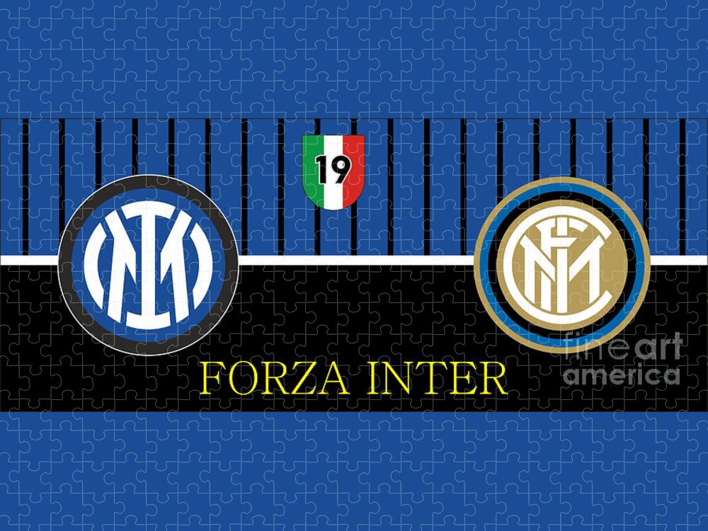 Inter Milano Jigsaw Puzzle by Cami Artes - Pixels