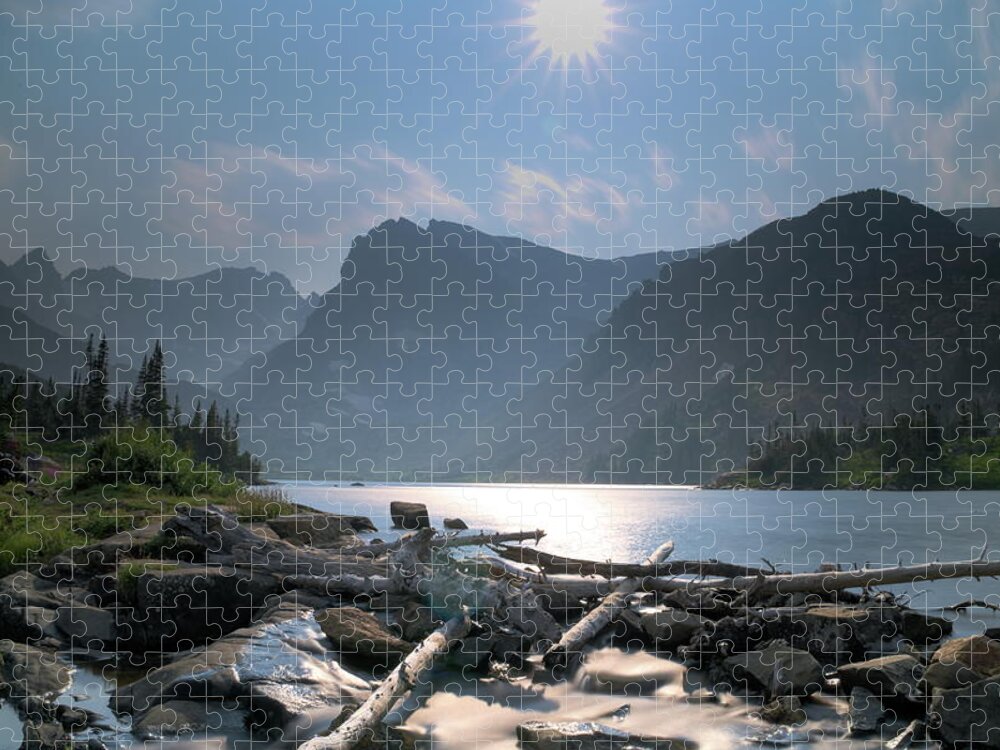 Landscape Jigsaw Puzzle featuring the photograph Isabelle in Haze by Ivan Franklin