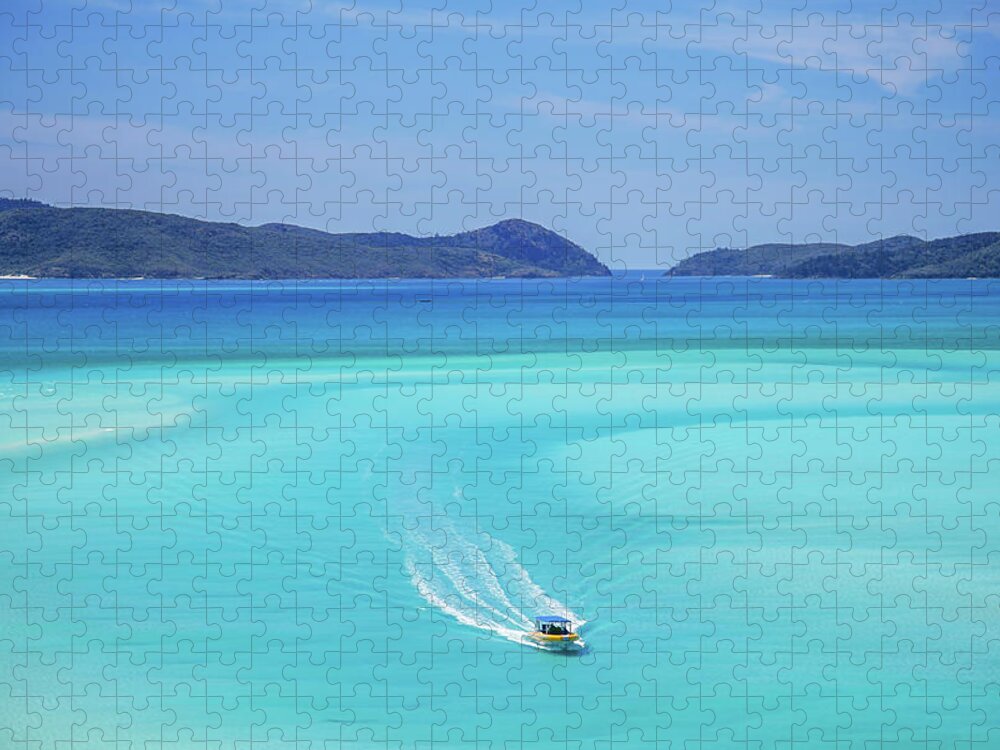 Airlie Beach Jigsaw Puzzle featuring the photograph Island Hopping by Az Jackson