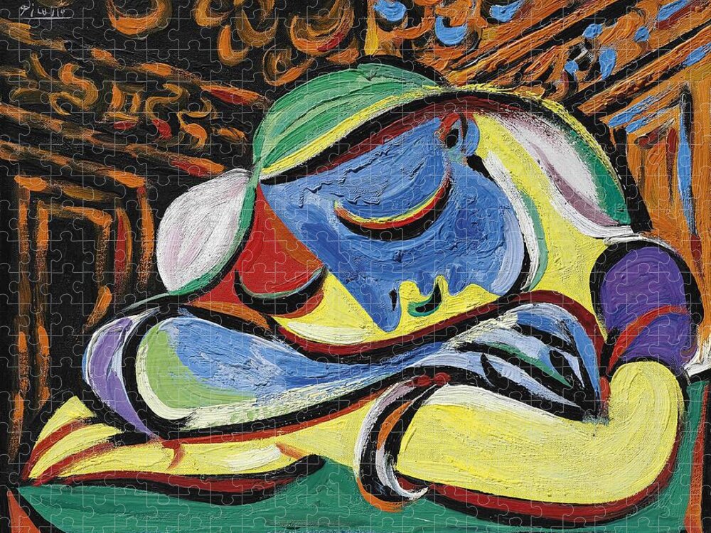 Jeune fille endormie - 1935 Jigsaw Puzzle by Pablo Picasso - Fine Art  America