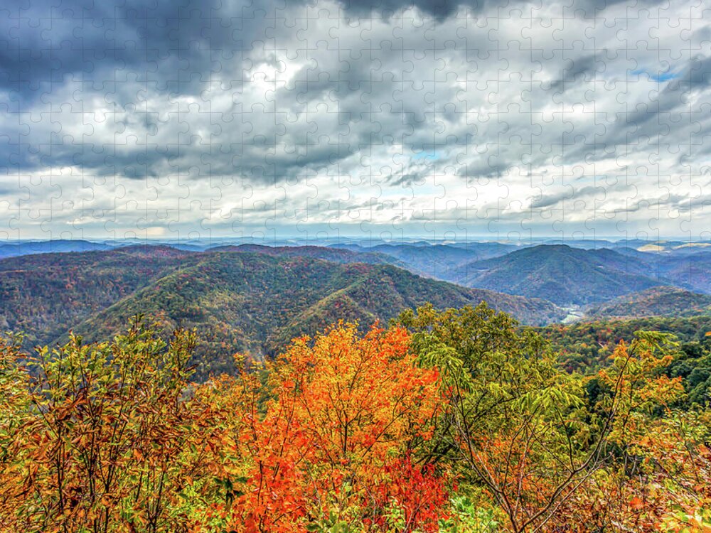 Vista Jigsaw Puzzle featuring the photograph Cumberland Plateau by Ed Newell