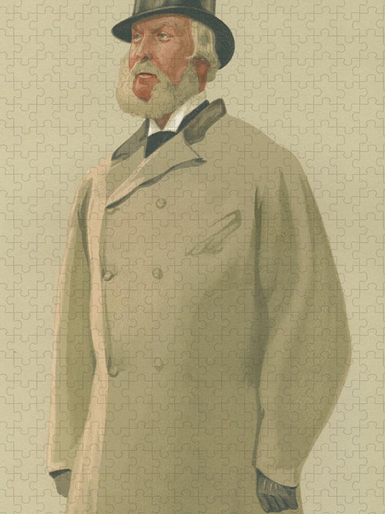 19th Century Art Jigsaw Puzzle featuring the relief Jim, Major-General the Hon James MacDonald by James Tissot