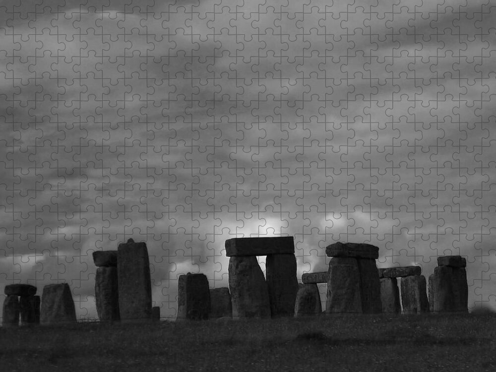 Stonehenge Jigsaw Puzzle featuring the photograph Just a pile of rocks by Lynn Hunt