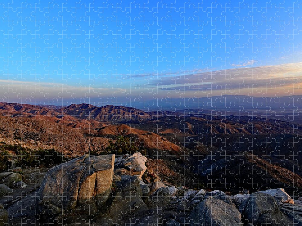 Keys Point Jigsaw Puzzle featuring the photograph Keys Point - Joshua Tree National Park by Amazing Action Photo Video