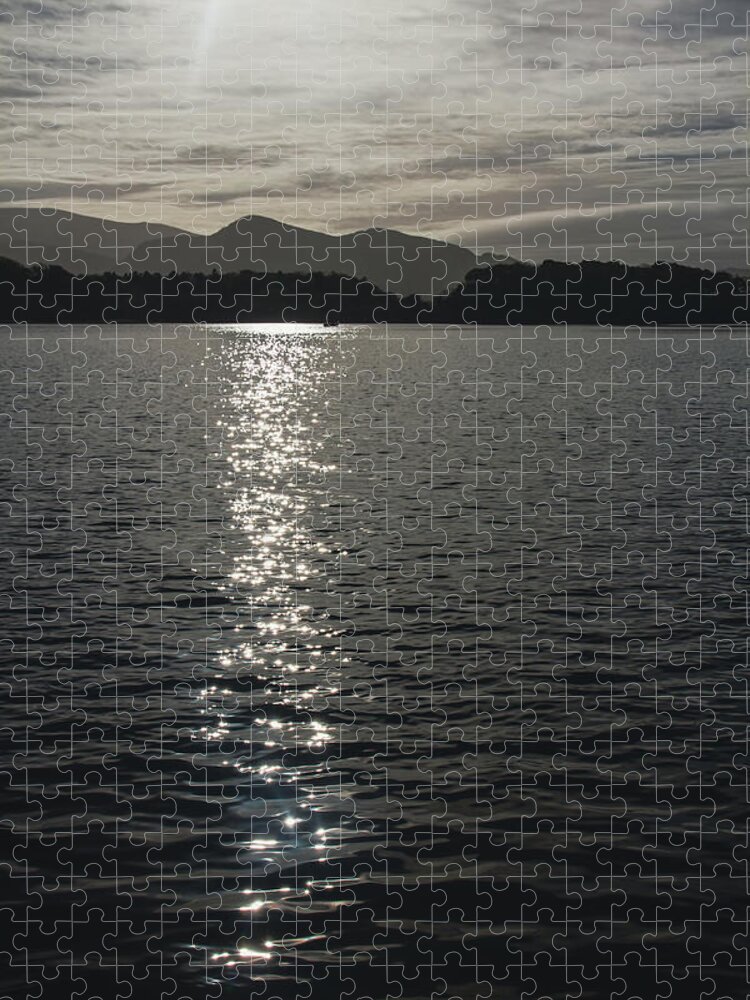 Lake Jigsaw Puzzle featuring the photograph KIlarney Lake Noon by Mark Callanan