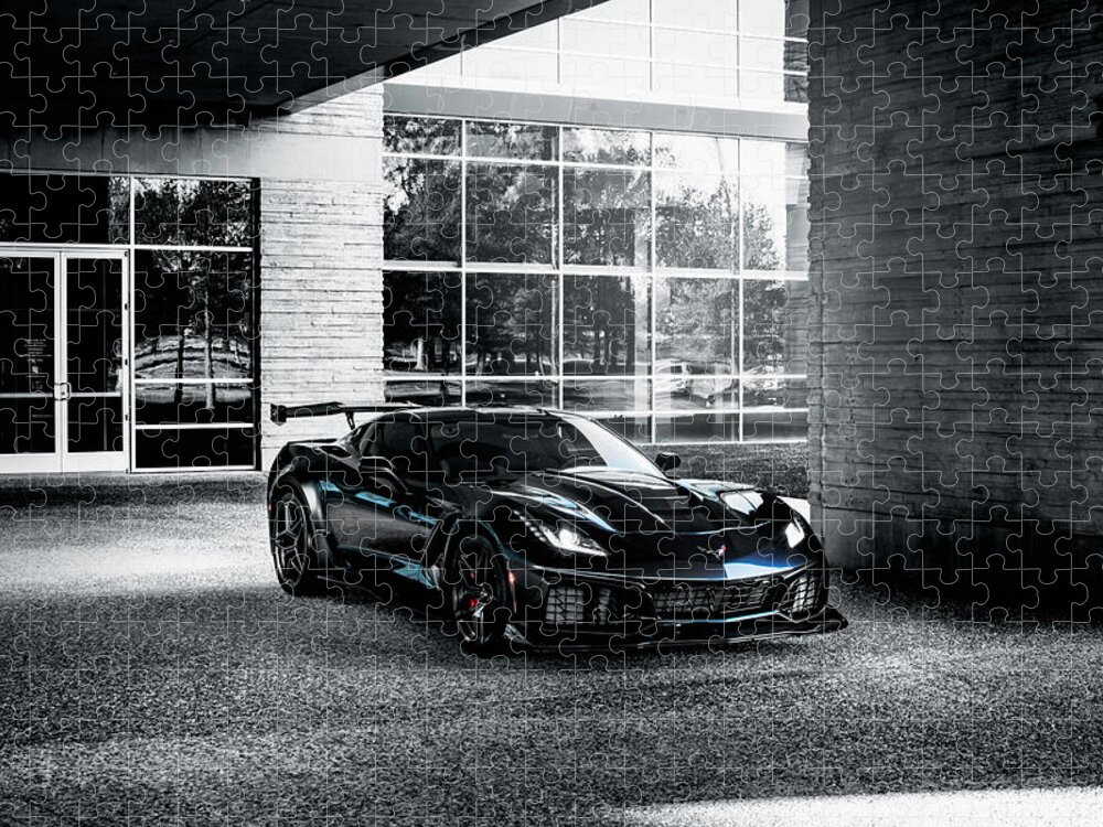 Zr1 Jigsaw Puzzle featuring the photograph King Of Corvettes by Lourry Legarde