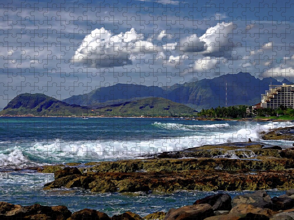 Ko Olina Jigsaw Puzzle featuring the photograph Ko Olina Coast by Rick Lawler