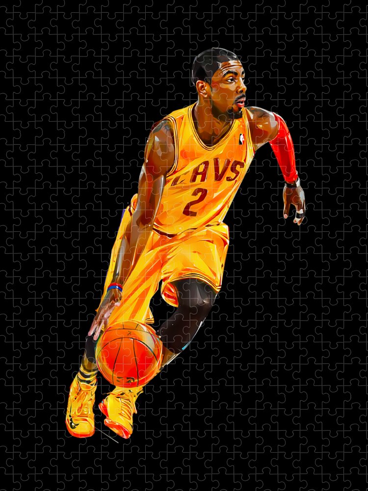 Kyrie Irving Jigsaw Puzzle by Tino Are - Pixels