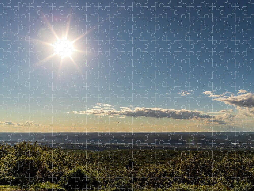 Sun Jigsaw Puzzle featuring the photograph Sunny Day by Amelia Pearn
