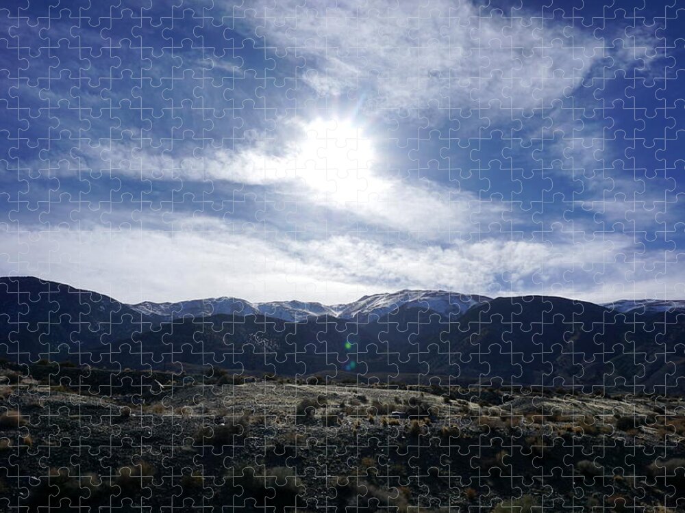 Sierra Nevada Jigsaw Puzzle featuring the photograph Late Afternoon by Brent Knippel