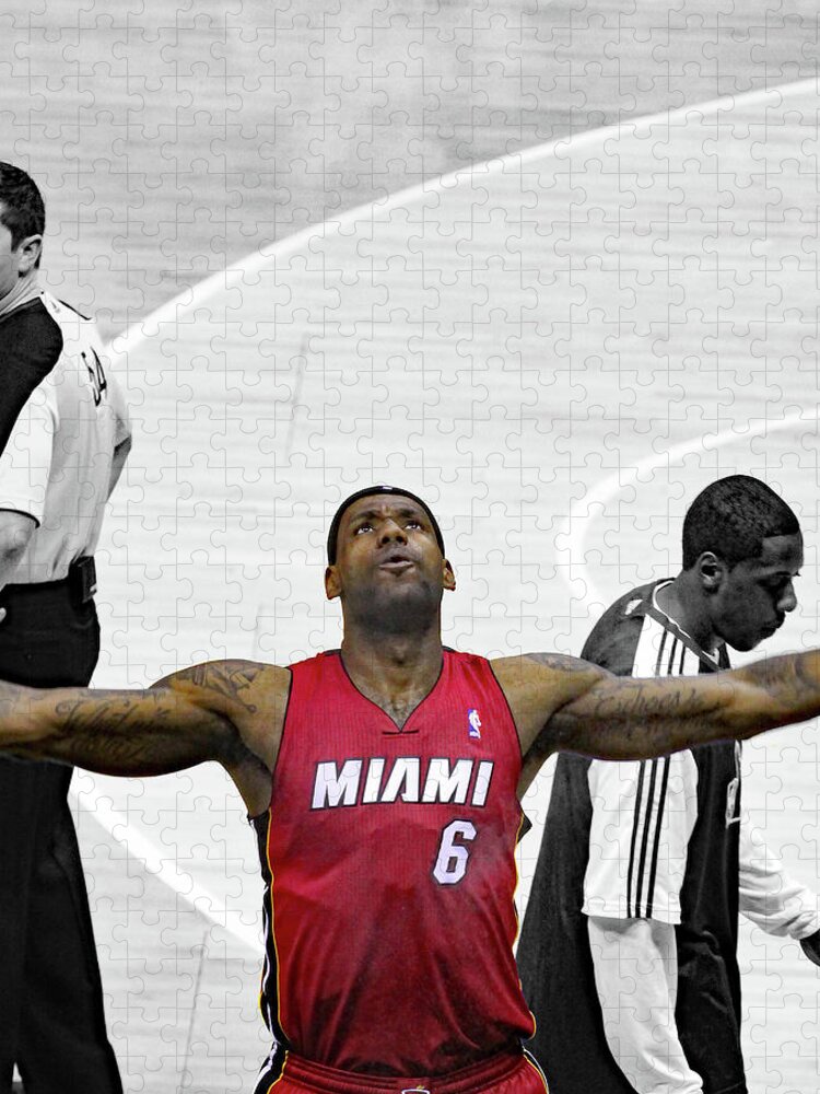 NBA Basket Toss Miami Heat Jersey - Red