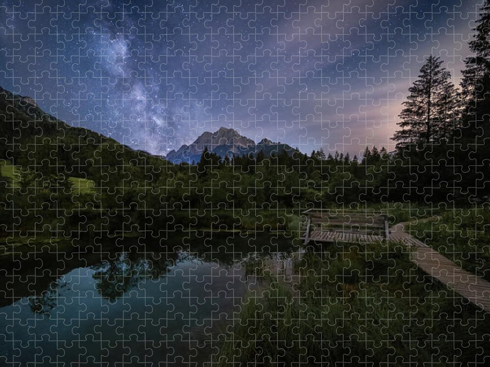 Europe Jigsaw Puzzle featuring the photograph Let me play among the stars by Piotr Skrzypiec