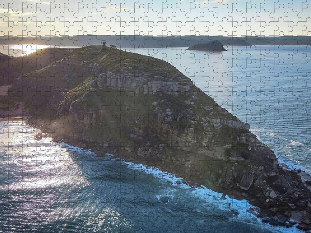 Water Jigsaw Puzzle featuring the photograph Let There Be Light at Palm Beach No 2 by Andre Petrov