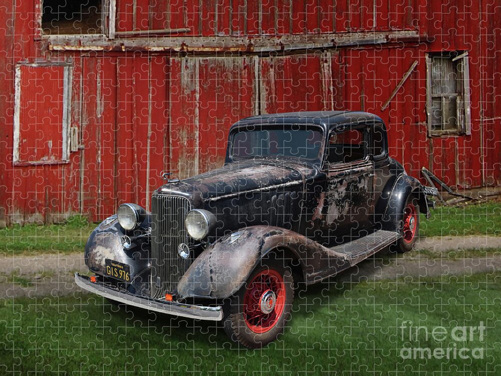 1933 Jigsaw Puzzle featuring the photograph Life On The Farm by Ron Long