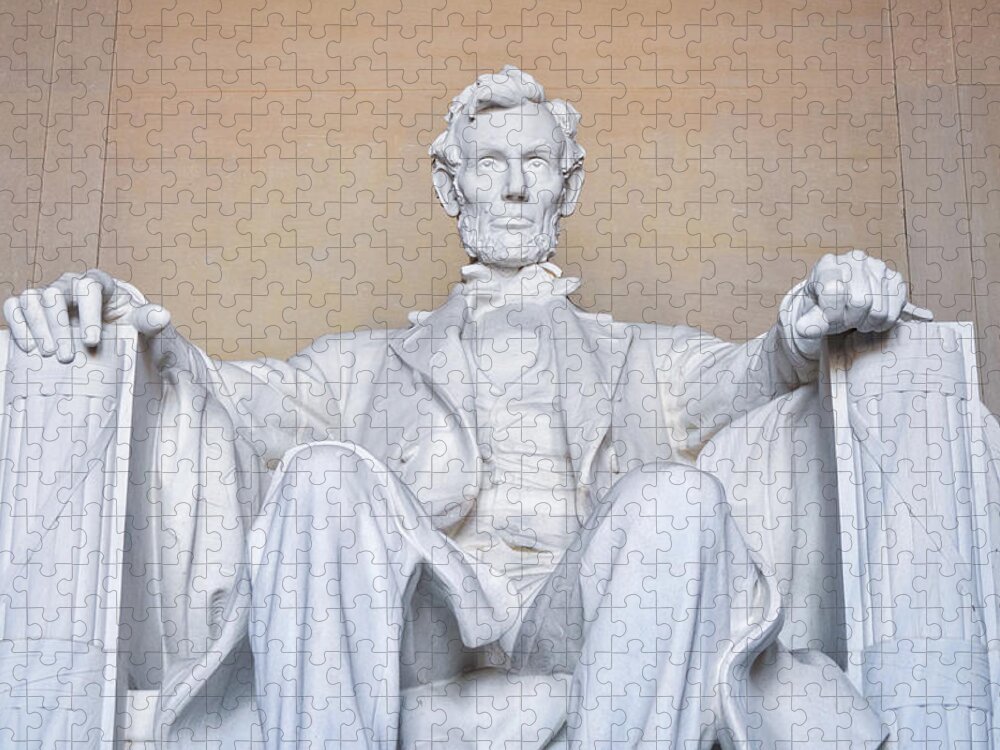 National Mall Jigsaw Puzzle featuring the photograph Lincoln Memorial by Kyle Hanson