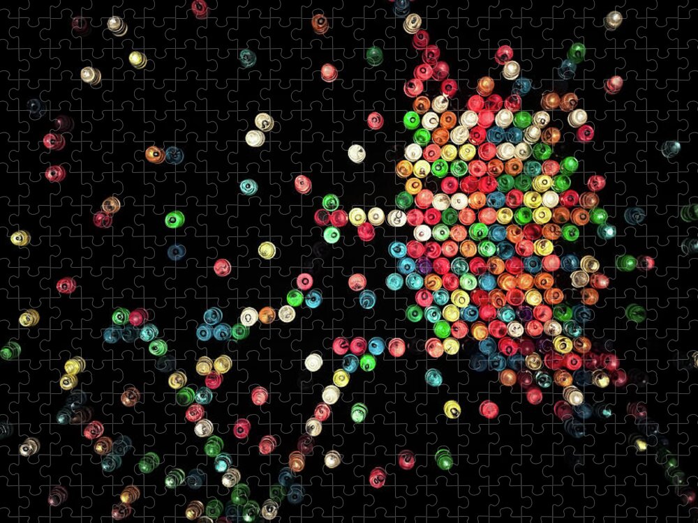 Lite Brite Jigsaw Puzzle by Scott Norris - Pixels