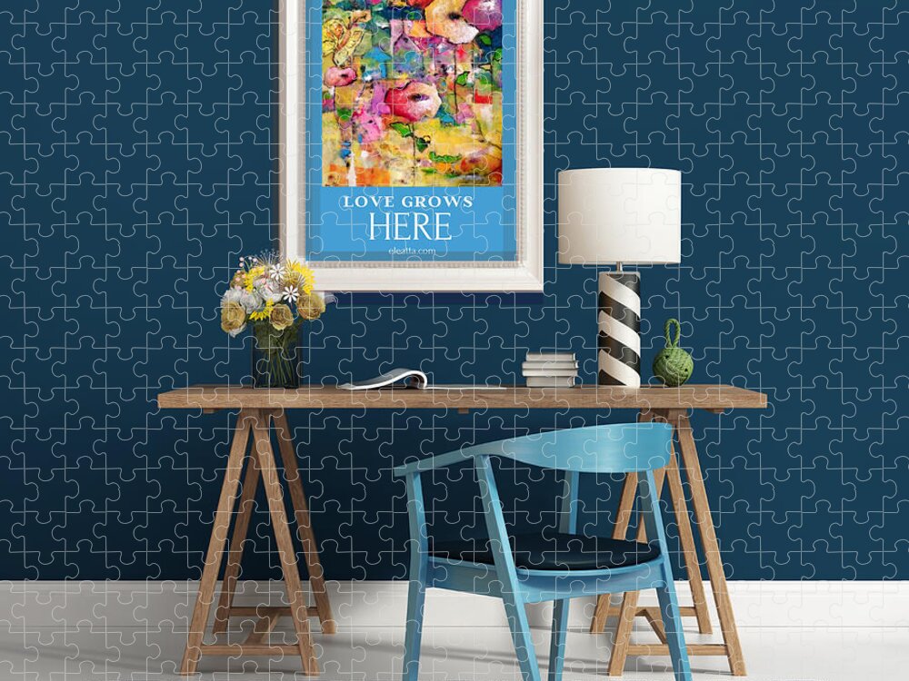 Poster Jigsaw Puzzle featuring the photograph Poster Promo by Eleatta Diver