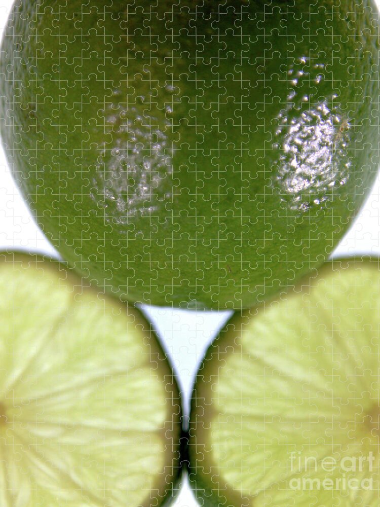 Food Jigsaw Puzzle featuring the photograph Lush limes by Baggieoldboy