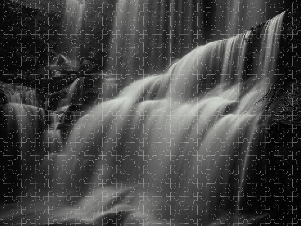 Waterfall Jigsaw Puzzle featuring the photograph Madden Falls by Grant Galbraith