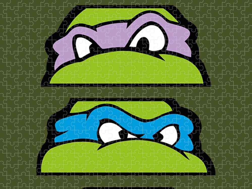 Mademark x Teenage Mutant Ninja Turtles Donatello Raphael Michelangelo and  Leonardo Jigsaw Puzzle by Kaspah Kitti - Pixels Puzzles