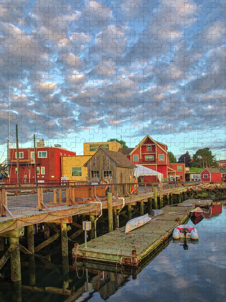 Maritime Gloucester Jigsaw Puzzle featuring the photograph Maritime Gloucester by Juergen Roth