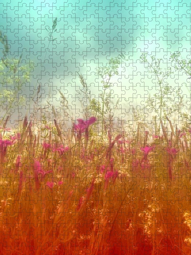 Nature Jigsaw Puzzle featuring the photograph Meadow mindset by Nicole March