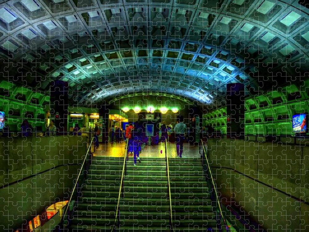 Metro Centro Washington DC Subway Station Jigsaw Puzzle, 58% OFF