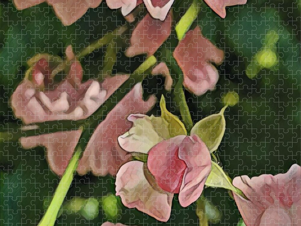 Roses Jigsaw Puzzle featuring the photograph Miniflora by Jodie Marie Anne Richardson Traugott     aka jm-ART