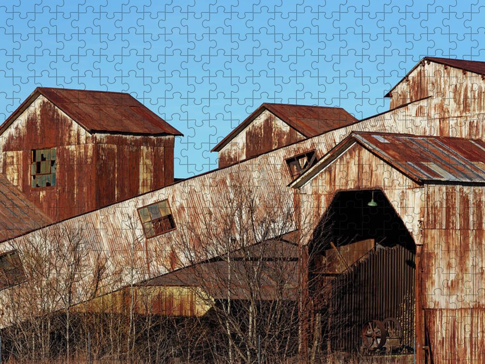 Ruins Jigsaw Puzzle featuring the photograph Missouri Mines State Historic Site II by Robert Charity